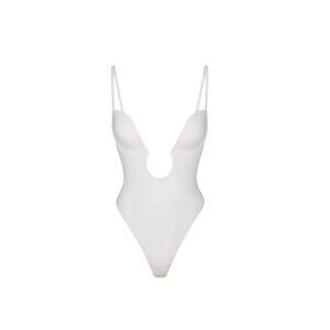 Skims Deep Plunge Shapewear Thong Bodysuit